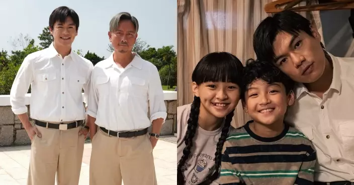 柯煒林《光明大押》飾演年青版謝君豪 與兩位小演員對手戲最多合作愉快