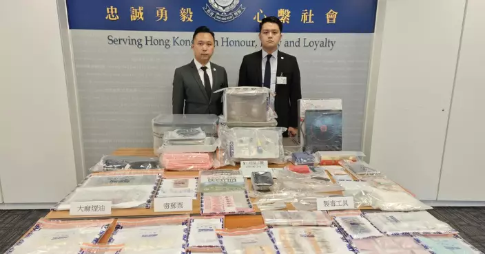 警「犁庭掃穴」搗破油麻地製毒中心 檢各式毒品拘一人