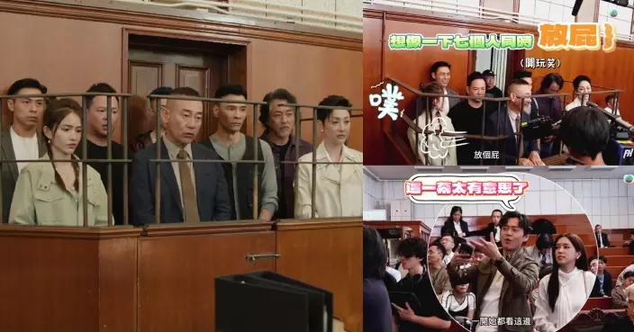 刑偵12｜名場面「法庭站不下」搶先睇！林保怡孖張振朗鏡頭背後俏皮面曝光
