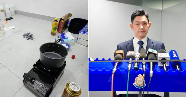 警搗破土法製毒工場拘一人 檢約值69萬元「依托咪酯毒品」粉末及煙彈