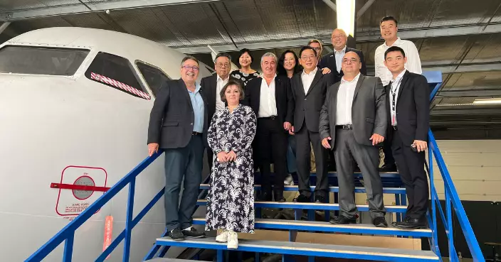 丘應樺訪法國 推廣香港優勢和商機