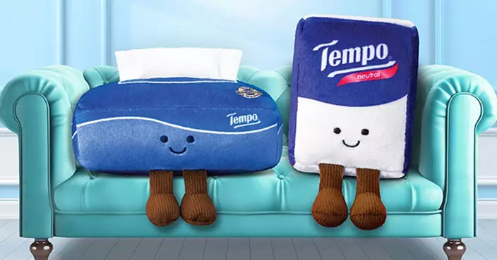 Tempo紙巾驚喜變身Jellycat風 限量版公仔萌爆登場