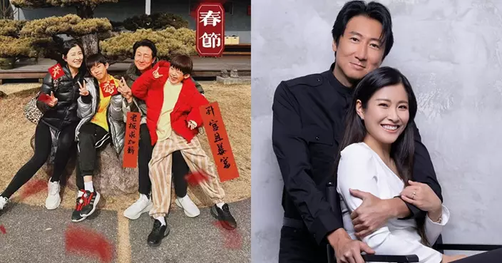 周家蔚夜會三男惹婚變疑雲 洪天明急護妻：同老友食飯好平常