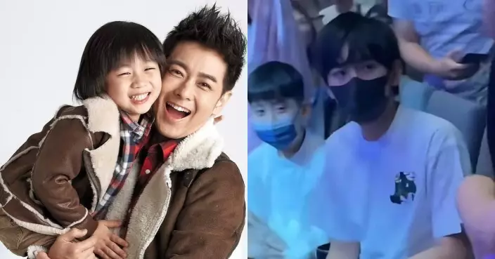 林志穎15歲大仔Kimi正面罕有曝光 眉眼激似爸爸星味十足