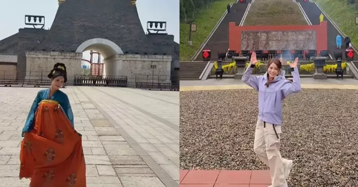 林凱恩完成15日《養生之旅湖北篇》拍攝 瘋狂打卡又化身古裝美女留念