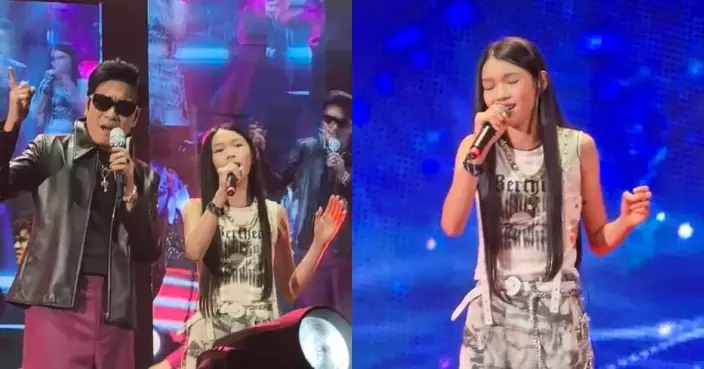 羅嘉良廣州開騷邀囡囡做表演嘉賓 12歲Sela顏值高又唱得獲讚可以原地出道