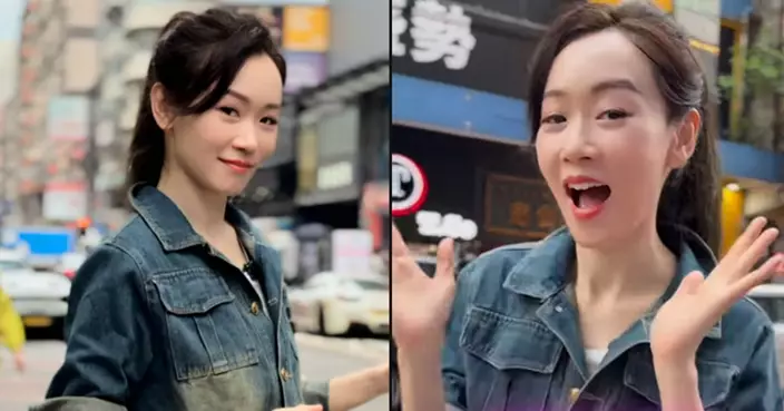 楊思琦街頭熱舞遭網民批尷尬 前港姐冠軍北上直播捱到聲沙