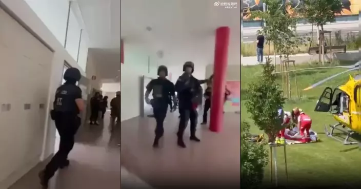 奧地利學校爆槍擊案疑犯吞槍亡 消息指最少10死多名師生重傷