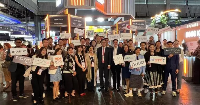 孫東巴黎出席科技創新展覽會　強調香港致力發展成國際創科中心