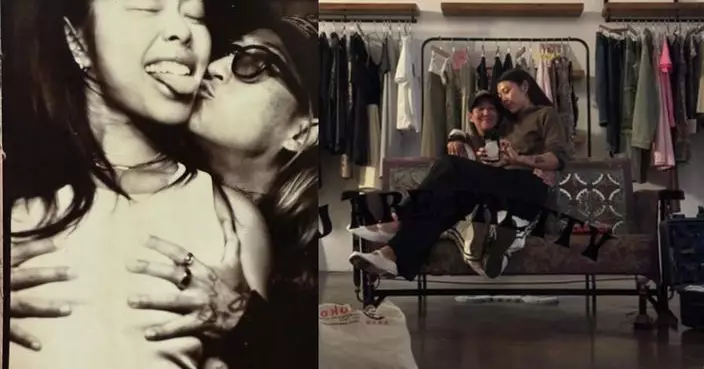 王曼喜Kayla與太太Elaine「胸襲」放閃  同志驕傲月曬火辣合照 馬詩慧送心支持愛女