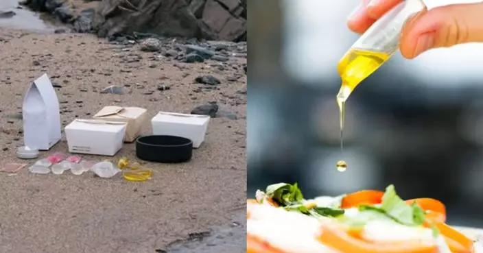 可裝飲料醬汁仲可以食 英公司研發「海藻膠囊」有望取代一次性塑料包裝