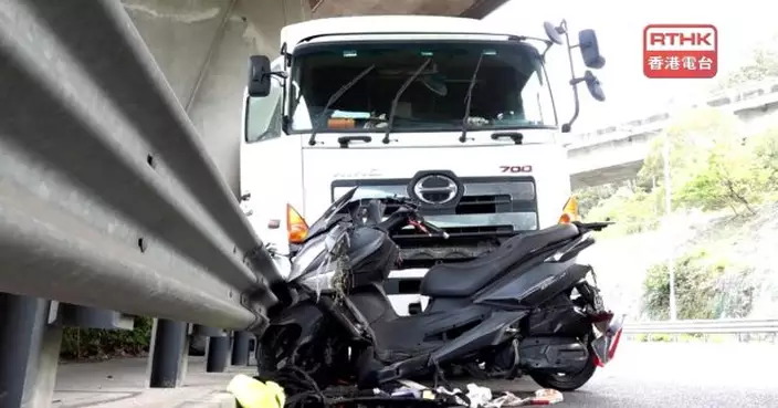 青沙公路南灣隧道致命車禍　電單車司機死亡