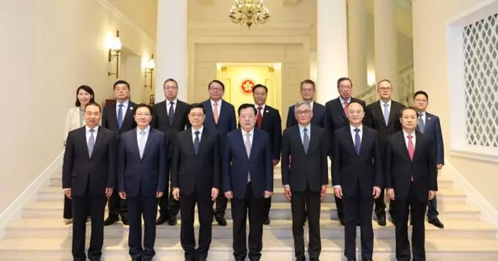 國安法五周年｜夏寶龍到政府總部與不同團體代表會面及舉行座談會