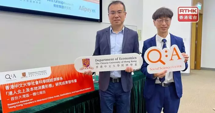 中大研究稱港人北上消費次數回復至疫前水平　未減少本地消費
