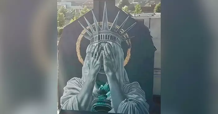 女神抗議你，14億人嘲笑你