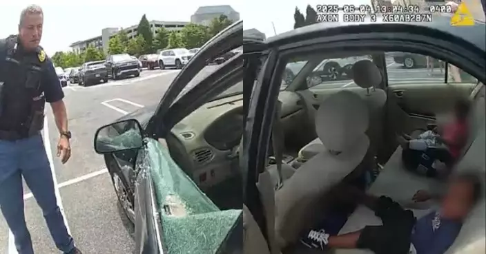 被困47度高溫車廂逾40分鐘 美2幼童獲警員果斷破窗安全獲救