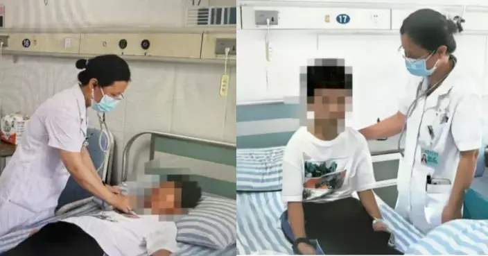 江蘇男童高燒不退頸部現腫塊就醫遭揭患「親吻病」疑遭嫲嫲狂錫導致