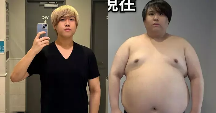2年狂減76KG  日140kg男網紅體重大起大落 反彈至150kg被分手決心再減肥