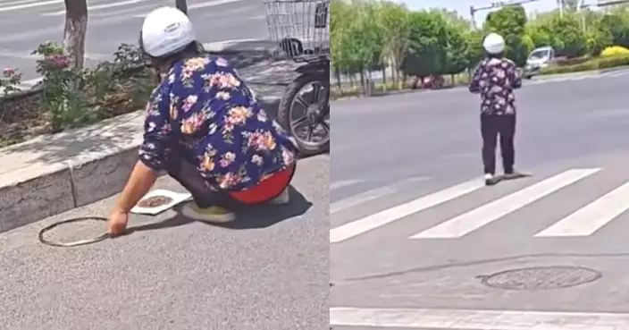 兒子修車廠冇生意 甘肅怪獸媽竟在馬路撒碎玻璃製造「壞車」遭斥缺德