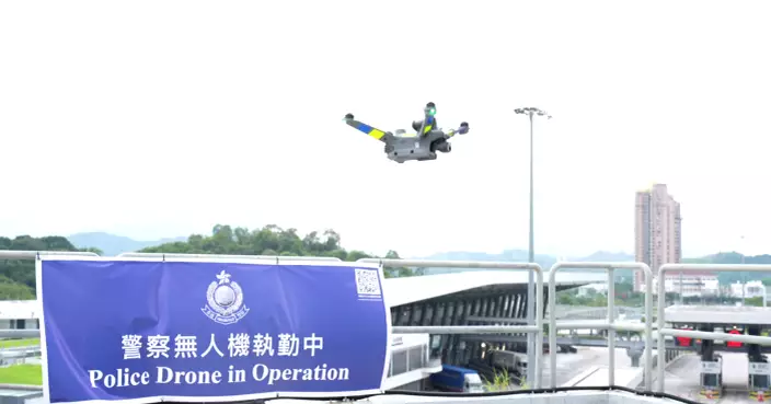 鄧炳強：警方無人機巡邏偵破4宗案件　料擴至長洲及中區警區