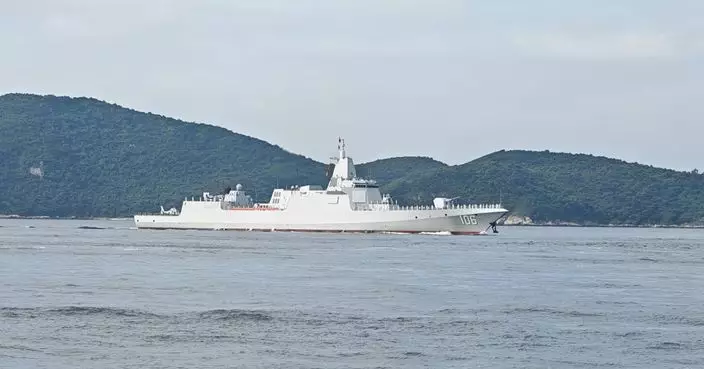 山東艦訪港 | 航母艦隊駛入香港海域英姿全面睇 萬噸大驅延安艦矚目隨行
