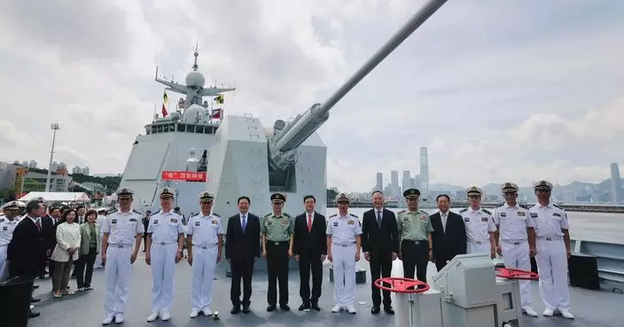 山東艦訪港｜李家超：標誌中國海軍處於世界之端國產航母時代