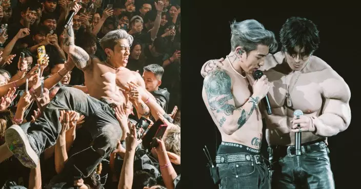 TYSON YOSHI榮登啟德「插水」第一人 周殷廷晒「假大胸」令好友落叠震真波贏盡尖叫聲