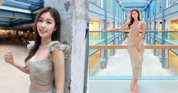李芷晴仙氣禮服展示魔鬼身材 豐滿上圍白滑長腿極具視覺衝擊力