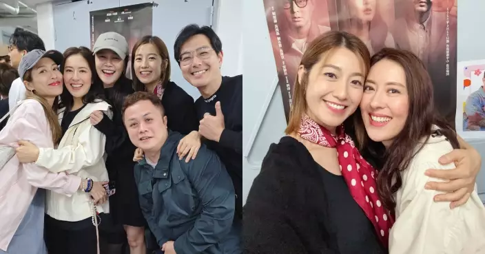 陳自瑤現身撐唐詩詠舞台劇 晒合照激讚：第一次做舞台劇的你真的是耀眼登場