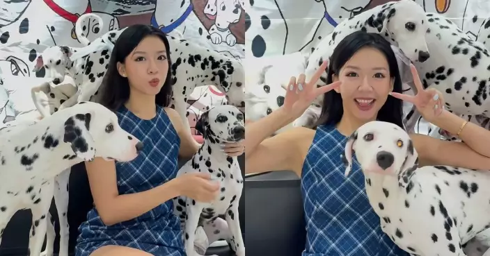 梁嘉莹陷容貌焦慮感迷失 靠可愛斑點狗回復快樂