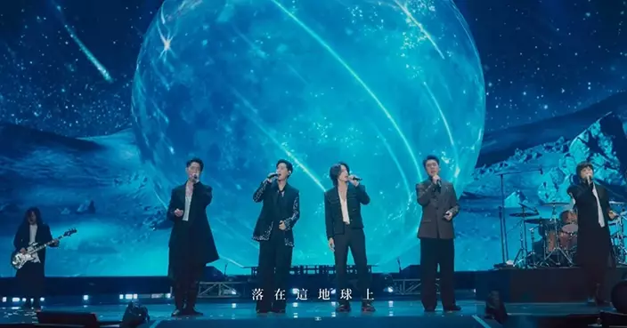 F4相隔12年再合體 驚喜現身五月天演唱會 言承旭感觸哽咽