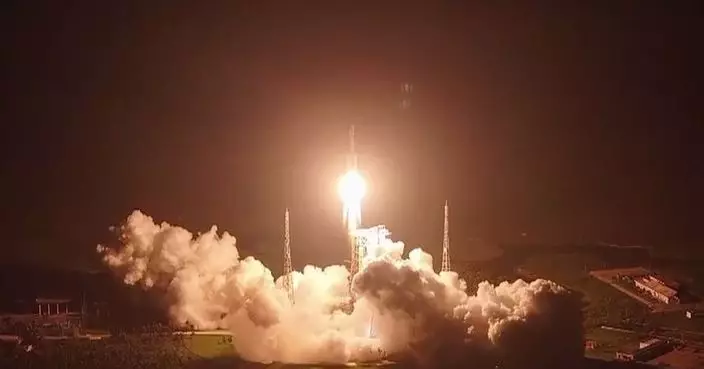 天舟九號貨運飛船順利進入預定軌道 發射取得圓滿成功 　