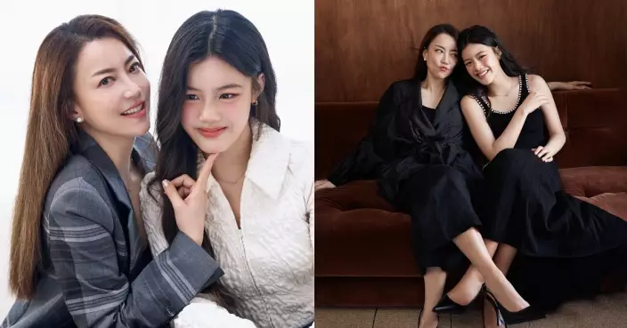 霍汶希生日首公開14歲愛女Hanni 母女合作影雜誌封面鬥嘴又鬥靚