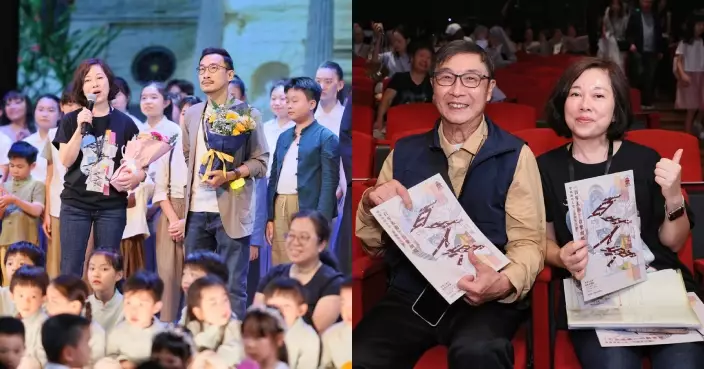 泰臣執導舞台劇《百年人海》 劉松仁現身捧場撐後輩