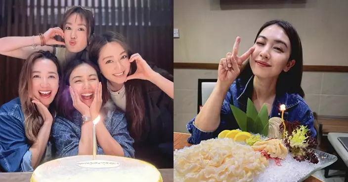 朱千雪迎37歲生日 「2Line黨」閨蜜團合體為壽星女慶生