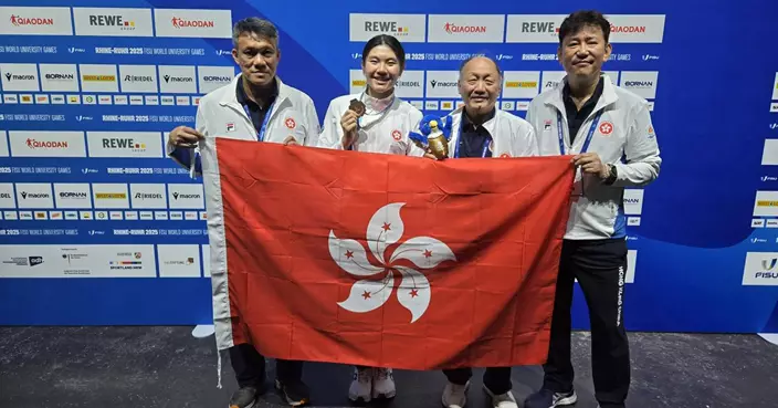 世大運港隊乒乓及劍擊共增添兩銅