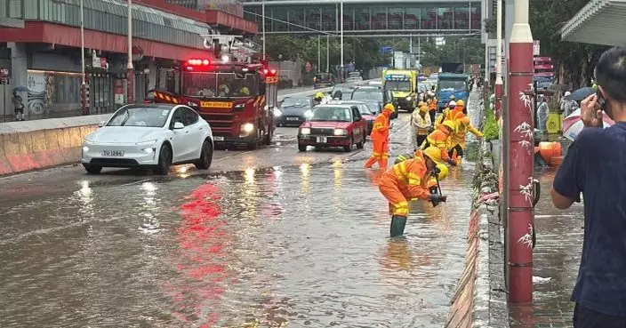 韋帕襲港黃大仙再現水浸　楊永杰：政府應加強監察集水溝免淤塞