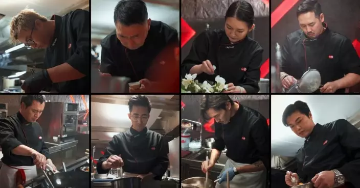 最紅大廚｜「爭分奪料160」限時料理挑戰 八強大廚賽場內盡展功架