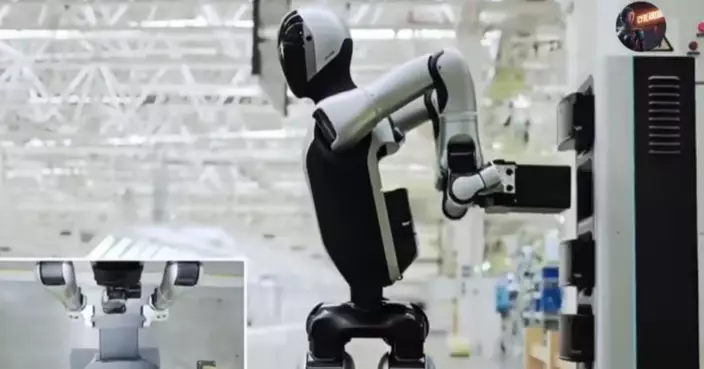 全球首創！深圳「人形機械人」3分鐘極速換電 7&#215;24全天候開工唔使抖