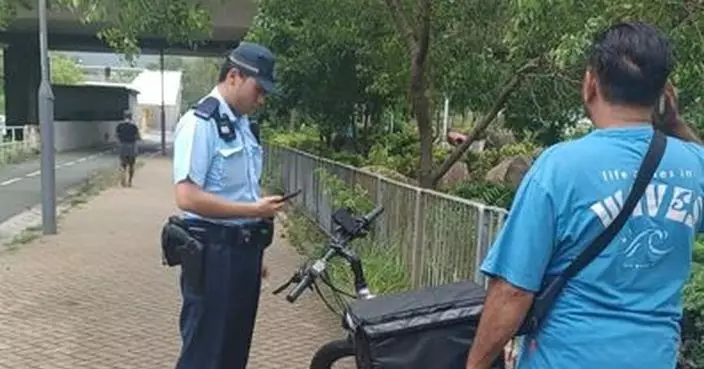 警方大嶼山打擊非法使用電動可移動工具 共拘3男1女