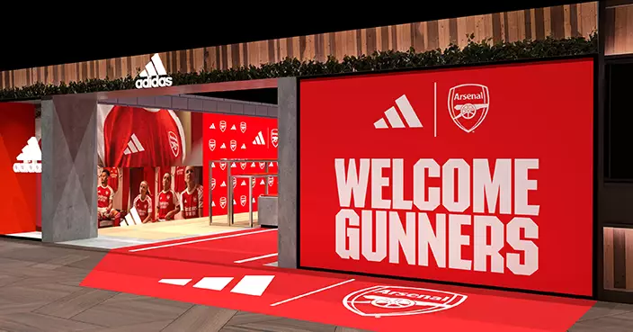 adidas x 阿仙奴期間限定主題店空降K11 MUSEA   球星領軍與球迷共製打氣旗