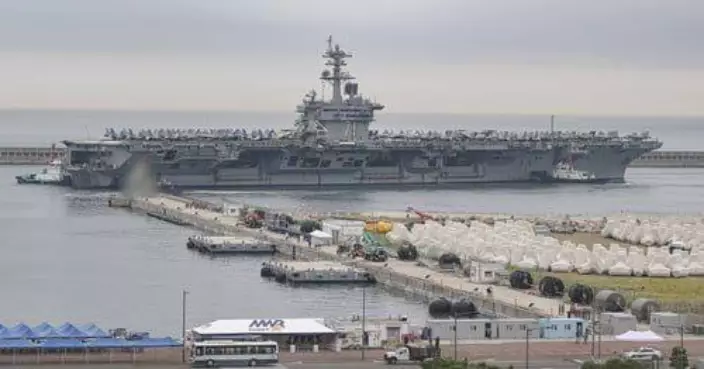 涉拍攝南韓海軍基地及美羅斯福號航母 兩名中國男子遭起訴