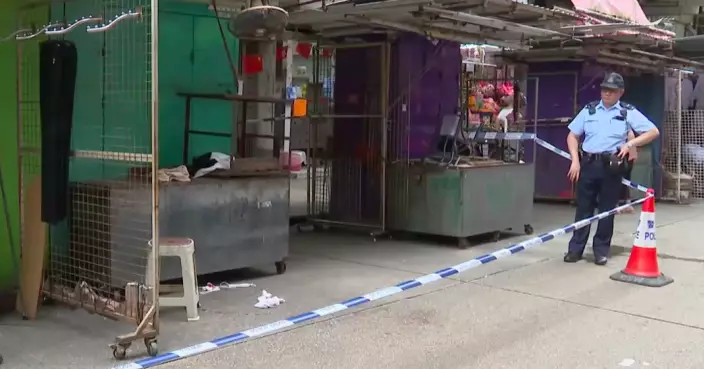 深水埗男子持刀傷人 警員擎槍制服一女受傷清醒送院