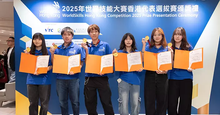 世界技能大賽香港代表選拔賽逾120青年勝出 少年藉餐飲款待覓方向增自信