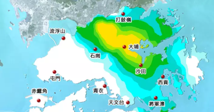 天文台：預報系統對移動雲雨更有把握 今次暴雨停留本港上空發展難預測