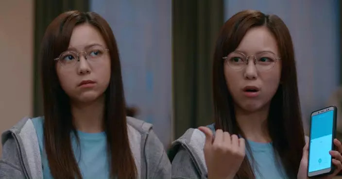 麻雀樂團｜胡敏芝首度孭重飛落足功夫！化身「可愛驚青眼鏡妹」好吸睛