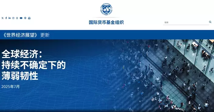 IMF上調今明兩年全球增長預測　料中國今年增長4.8%