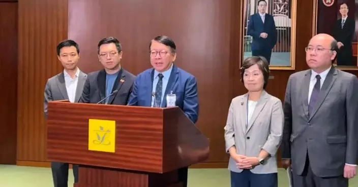 立法會前廳交流會   陳國基率官員討論優化人才及留學香港