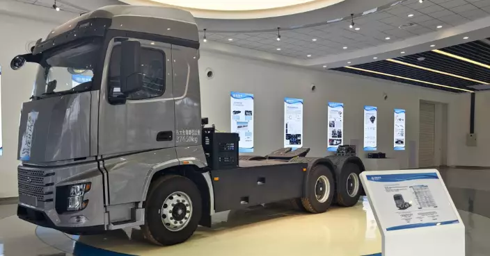 大灣區媒體內蒙行 第一視角直擊無人駕駛「拖頭」