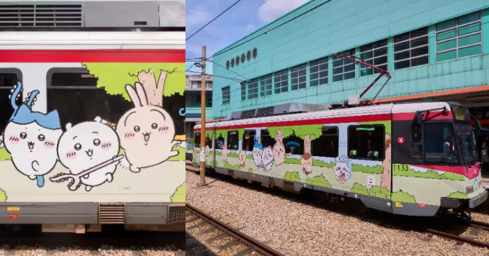 Chiikawa輕鐵列車周六起行走屯門元朗天水圍
